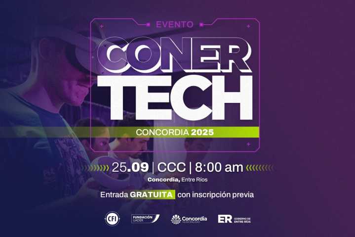 Concordia será sede de Conertec: robótica, gaming y realidad virtual