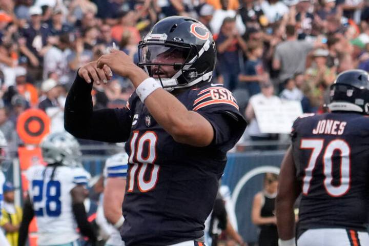Pick-happy Bears down Dallas behind Caleb Williams’ 4 TD passes