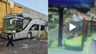 Accidente de tren y autobús de pasajeros deja al menos 8 muertos y 45 heridos