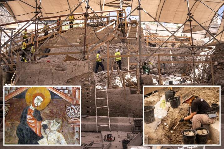 Ancient dam discovered by biblical pool where Jesus healed a blind man
