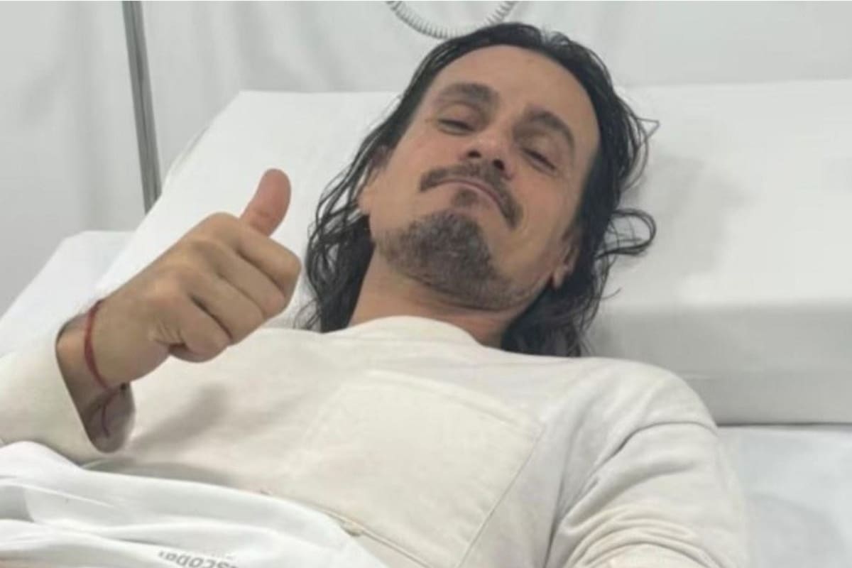 Mal momento. Christian Sancho tuvo que ser internado y generó preocupación por su salud