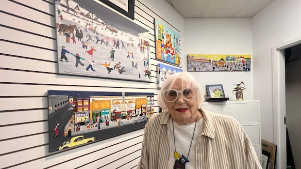 At 86 she started an art gallery. Now almost 98, she's not stopping any time soon