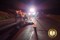 Peatón fue arrollado en la vía Tunja a Bogotá, vehículo se dio a la fuga