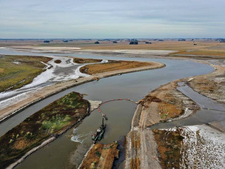 Petrecca reclama a Provincia y Nación por la continuidad Plan Maestro del Río Salado