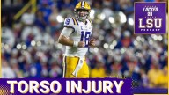 Brian Kelly Admits Nussmeier Is Injured… Should LSU Fans Be Worried?