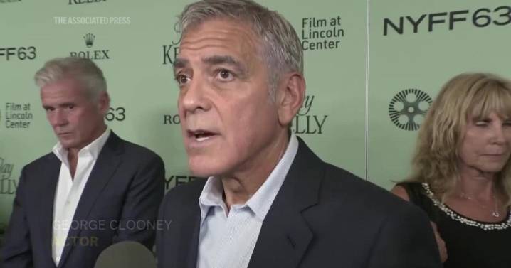 George Clooney discusses President Trump's film tariffs