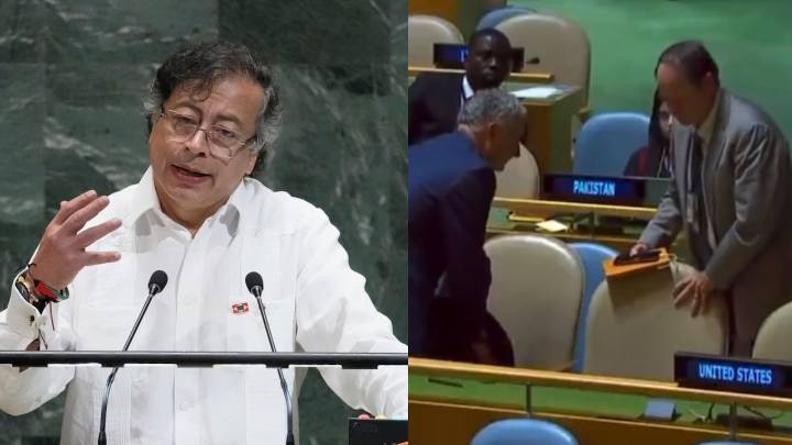 Delegación de Estados Unidos en la ONU se retiró del recinto en medio de ataques del presidente Petro a Donald Trump