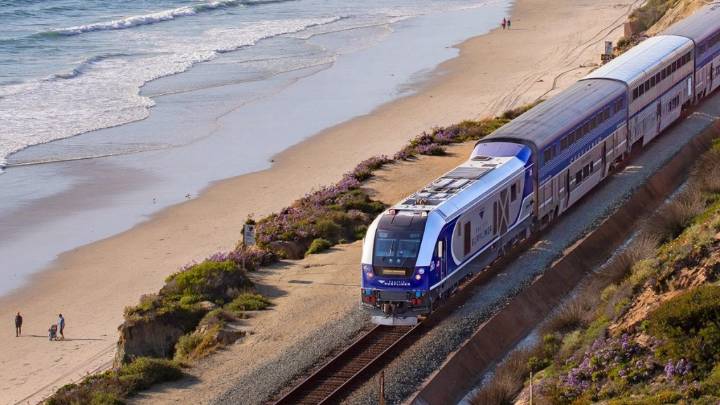 Hundreds of loads of sand delivered to shore up rail line in San Clemente