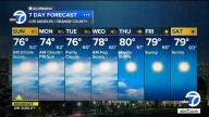 Los Angeles weather: Drizzle and thunderstorms stick around for some Southern California communities on Sunday