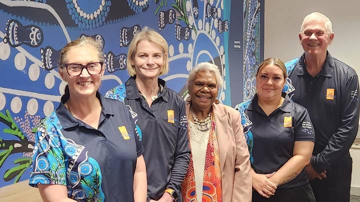 Council rework: Uniforms designed by Cockburn artist & Aboriginal elder Neta Knapp promotes reconciliation