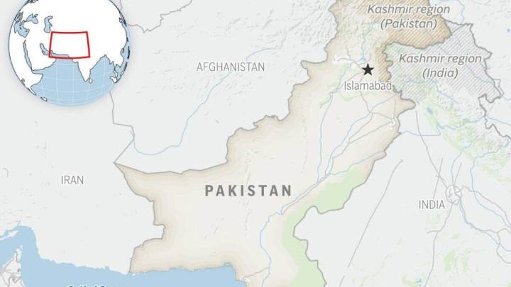 Pakistani army says clashes near the Afghan border killed 19 soldiers and 45 militants