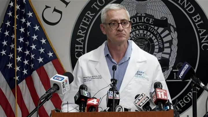 Michigan doctor recalls response to mass church shooting