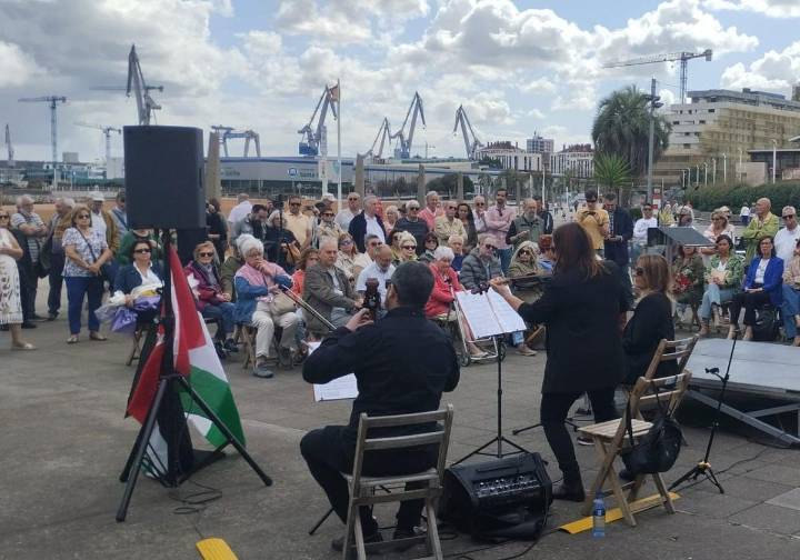 «Sirva este homenaje para toda la infancia que padece una situación de guerra»