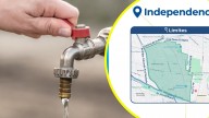 Megacorte de agua en la comuna de Independencia: Revisa el mapa de las zonas afectadas