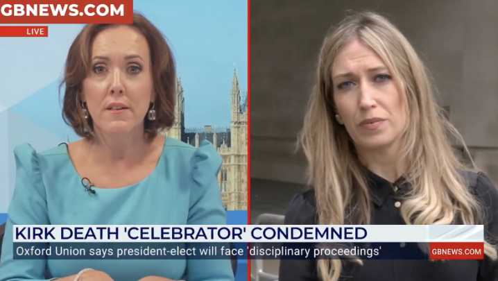 Trott: Oxford Union's President-Elect Should Be Removed From Post Over Kirk Death Celebrations – Guido Fawkes
