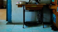 Transform An Old Sewing Cabinet Into A Stylish Kitchen Island With One Genius DIY
