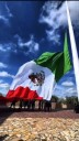 Se rompe bandera en pleno izamiento por la Independencia