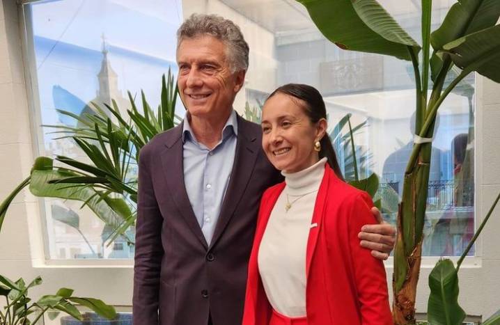 “Escondida” por los libertarios, Adriana García comenzó a hacer su propia campaña