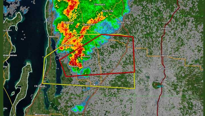 Tornado turns into waterspout near Torch Lake, making it Michigan’s 31st twister this year