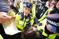 Holocaust survivor’s daughter arrested mid-interview vows to do Palestine Action protest again