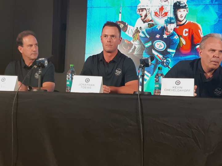 Kevin Cheveldayoff on a rejuvenated Jonathan Toews