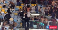 Otro papelón en Sudamérica: policía brasileña explica origen de incidentes y culpa a hinchas de Lanús