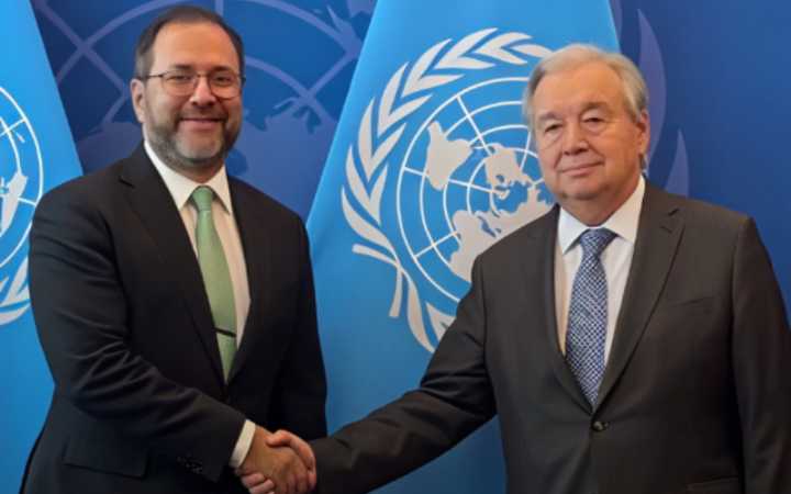 (VIDEO) Canciller venezolano y Guterres dialogan sobre amenaza militar estadounidense en el Caribe
