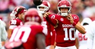Sherrone Moore says Michigan must keep Oklahoma ‘gunslinger’ John Mateer ‘rattled’