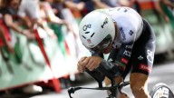 Ganna glides to Vuelta time trial win, Almeida gains on Vingegaard