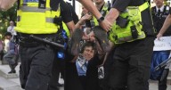 Police arrest almost 900 at London protest supporting banned group Palestine Action