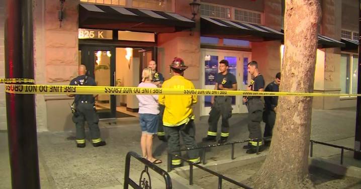 Water main break flooded downtown Sacramento building basement, closing part of K Street