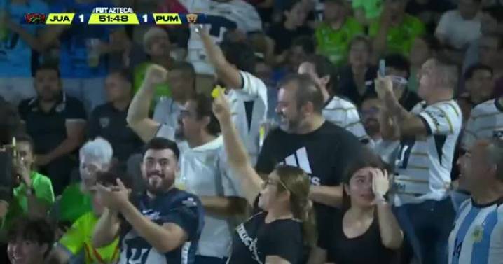 ¡Gol anulado a Pumas por falta! Polémica arbitral en el duelo vs Juárez
