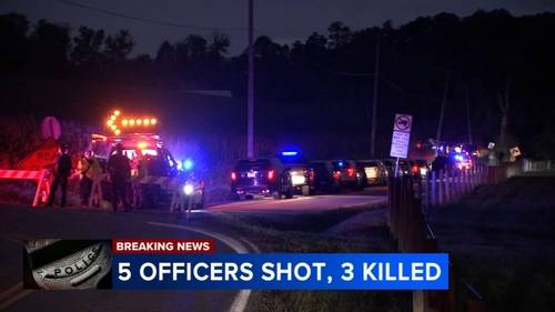 York County, Pa. shooting: 3 officers dead, 2 injured after being shot while serving warrant in Pennsylvania
