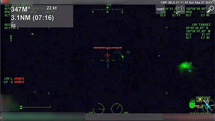 FBI Arrests Four Illegal Immigrants Accused of Pointing Laser at Federal Helicopter Over Portland