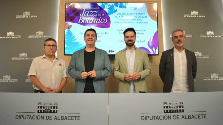 El Festival Jazz en el Botánico crece de la mano de la Diputación de Albacete