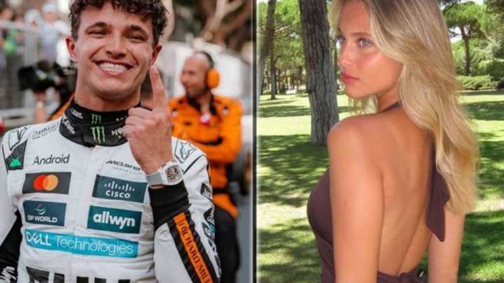 El piloto Lando Norris confiesa su romance con la ex de Joao Félix: "Todo en Magui Corceiro es especial"