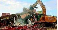 DEMOLITION BEGINS ON FORMER STATE SCHOOL