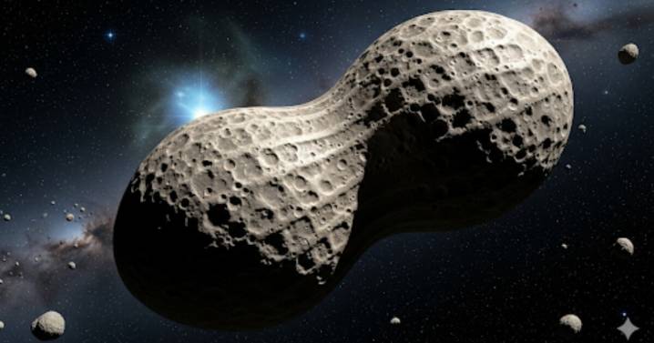 FOTOS: ¿Una roca estelar mexicana? NASA capta a asteroide con forma de cacahuate
