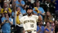 Rested Woodruff has solid start and Perkins drives in 5 to lead Brewers over Angels 9