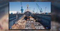 U.S. Navy's newest destroyer christened at Bath shipyard