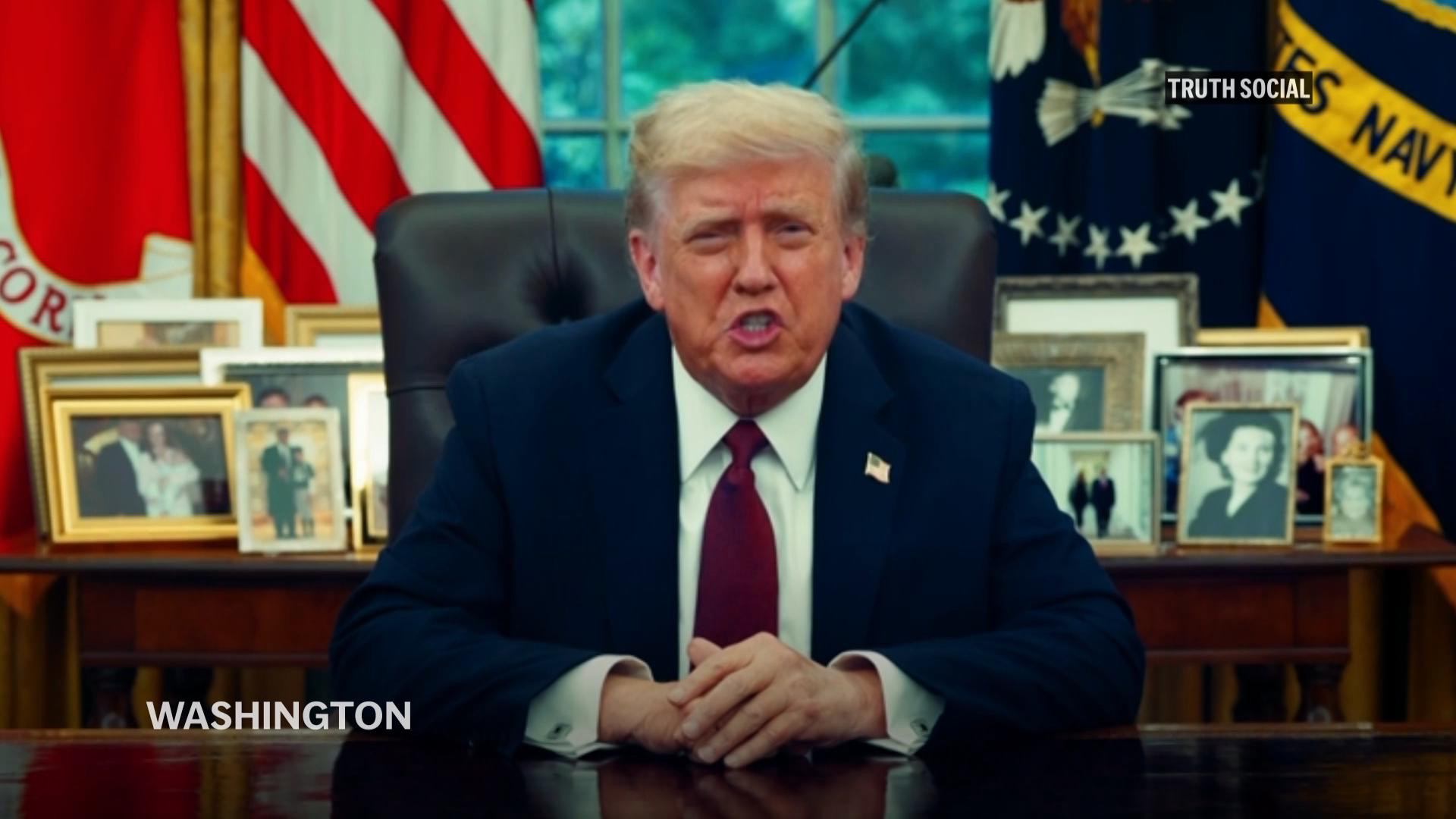 Trump blames ‘radical left’ rhetoric for Charlie Kirk’s assassination