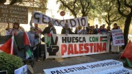 'Huesca con Palestina' pide al Ayuntamiento una "postura clara ante el genocidio"