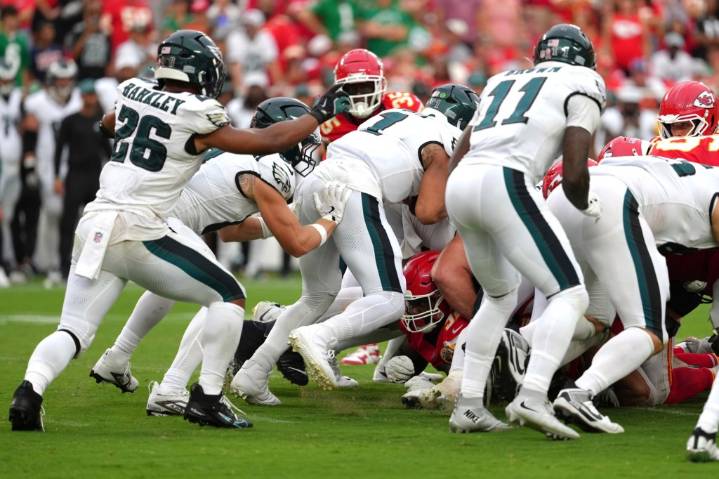 Rams plan to check with NFL office about Eagles’ Tush Push