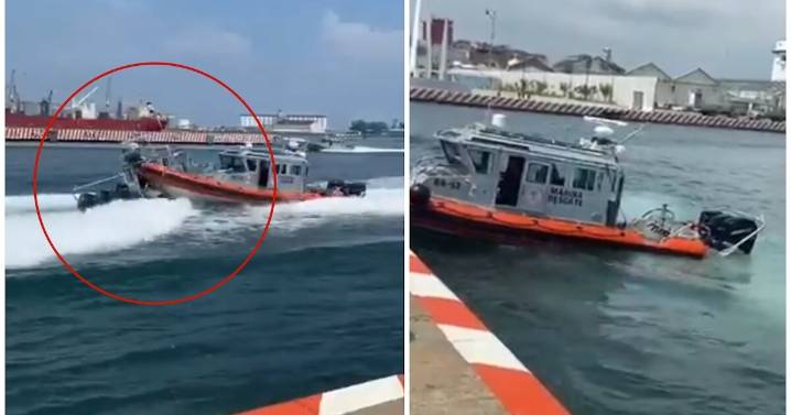 Choque de embarcaciones de la Marina deja dos marinos lesionados durante prácticas en Veracruz
