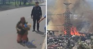 Abuelita conmueve al proteger con su cuerpo a su nieta de 2 años durante explosión en México