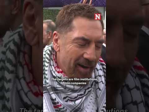 Javier Bardem Wears Keffiyeh To Emmys: 'Free Palestine'