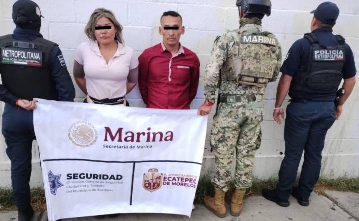 Cae "La Güera", presunta líder de "La Chokiza" en Ecatepec; es de nacionalidad colombiana