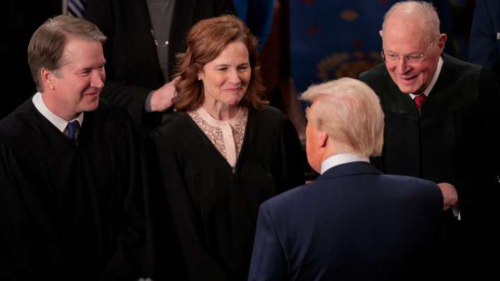 Amy Coney Barrett says 'I'm nobody's justice.' That includes Trump.