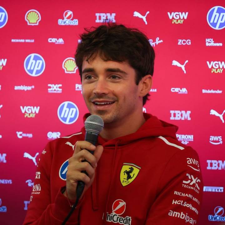 Charles Leclerc tiene buenas sensaciones en el trazado de Bakú