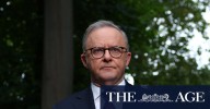 Anthony Albanese: PM declares fight for democracy at UK Labour conference